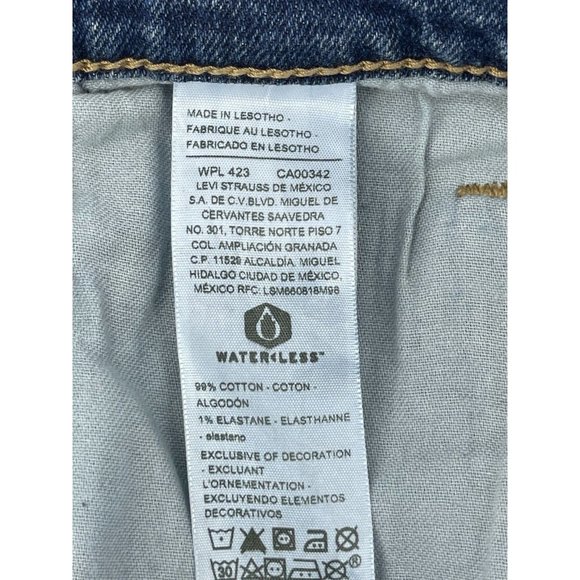 Vintage Levi Strauss Signature Relaxed Fit 5 Pocket Denim Jeans Straight 34X32 - Picture 8 of 15